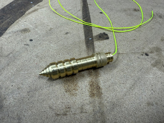 Hand Turned Plumb Bob