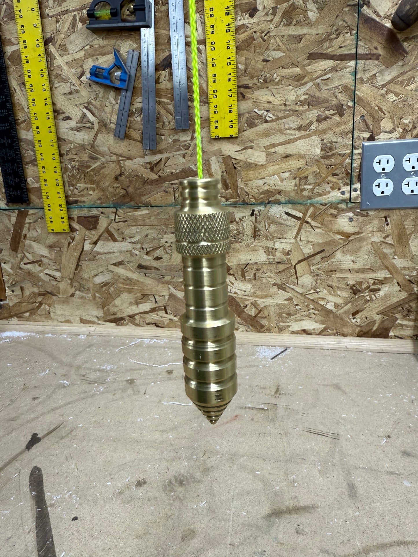 Hand Turned Plumb Bob
